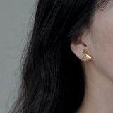 925 Silver Dragonfly Stud Earrings Sweet Girl Jewerly