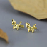925 Silver Butterfly Ear Cuff Clip Earrings for Women