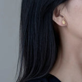 925 Silver Flame Stud Earrings For Women