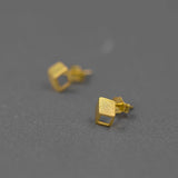 Square Stud Earrings for Women Brincos