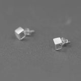 Square Stud Earrings for Women Brincos