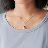 Geometric Pendant 925 Silver Choker Necklace Jewelry Gift