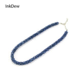 Crystal Beads Necklace for Women Gift Multicolor