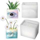 Abstract Style Large Eyes Pen Holder Silicone Mold DIY Gift