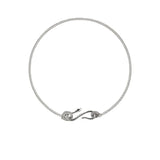Minimalist INS Circle Snake Necklace Collar Neckchain Pendant