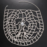 Crystal Multi-layer Hollow Head Chain Headpiece Wedding Jewelry for Women