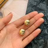 925 Silver Small Bead Earrings for Women Wedding Party Bride Gift