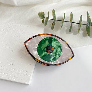 Acetate Evil Eye Hair Claws For Women Hairpins Shark Hair Clip Barrettes