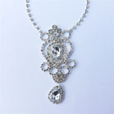 Bohemian Crystal Pendant Anklet