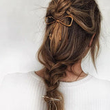 Bowknot Hairpin Metal Barrettes Hair Accessories
