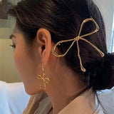 Bowknot Hairpin Metal Barrettes Hair Accessories