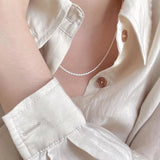 925 Silver Punk Gothic Jewelry Necklaces Accessory