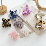 Small Butterfly Catch Acetate Hair Clip Claws Spring Accessories