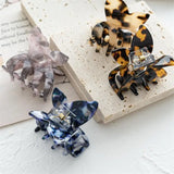 Small Butterfly Catch Acetate Hair Clip Claws Spring Accessories