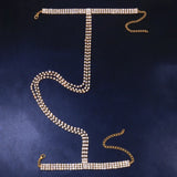 Rhinestone Tassel Arm Chain Bracelet Women Crystal Charm Bangle