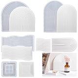 Minimalist Arch Wave Ladder Tray Resin Mold DIY Gift