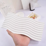 Minimalist Arch Wave Ladder Tray Resin Mold DIY Gift