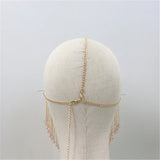 Crystal Gem Pendant Tassel Mask Cover Jewelry for Women