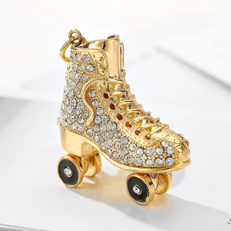 European American Skates Metal Keychain Custom Gift