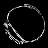Crystal Tassel Eye Mask Chain for Women