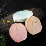 Abstract Face Candle Silicone Mold DIY Gift