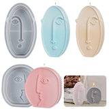 Abstract Face Candle Silicone Mold DIY Gift