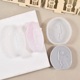 Abstract Face Candle Silicone Mold DIY Gift