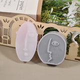 Abstract Face Candle Silicone Mold DIY Gift