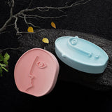 Abstract Face Candle Silicone Mold DIY Gift