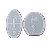 Abstract Face Candle Silicone Mold DIY Gift