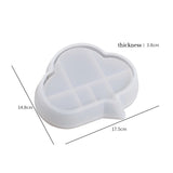 Crystal Epoxy Resin Mold for Jewelry Show Plate