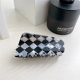 Geometric Shapes Hair Clip Retro Acetate Shark Clip Hair Accessories