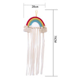 Rainbow Baby Hair Clips Princess Girls Hairpin Holder