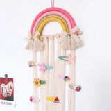 Rainbow Baby Hair Clips Princess Girls Hairpin Holder