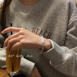 INS Cold Wind Love Bracelet Female Hip-Hop Punk Chain Bracelet