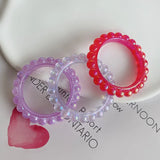 Big lace round acrylic pendant DIY accessories