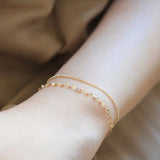 925 Sterling Silver Lips Chain Bracelet For Women