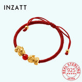 925 Sterling Silver PIXIU Charm Bracelet Women