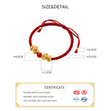 925 Sterling Silver PIXIU Charm Bracelet Women