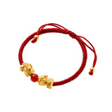 925 Sterling Silver PIXIU Charm Bracelet Women