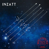 925 Silver Zircon Geometric 12 Constellations Bracelet