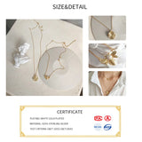 Bee Geometric Pendant Necklace 925 Sterling Silver Jewelry For Women