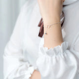 925 Sterling Silver Cat Bell Bracelet for Women Party Accessory