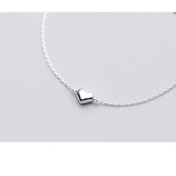 Minimalist Heart Bracelet 925 Sterling Silver Classic Gift