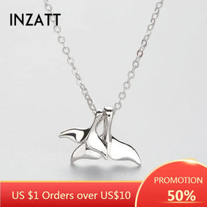 925 Silver Dolphin Pendant Necklace for Women Animal Jewelry
