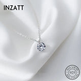 Geometric Zircon Choker Necklace 925 Silver