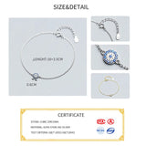 Geometric Zircon Eyes Bracelet for Women - Birthday Party Jewelry Gift