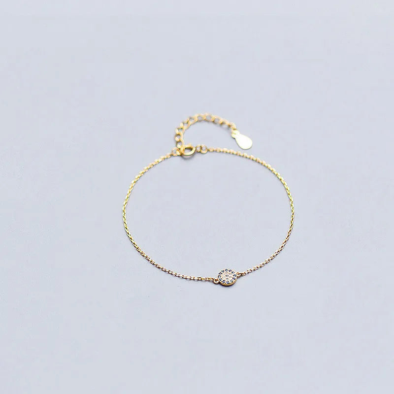 Geometric Zircon Eyes Bracelet for Women - Birthday Party Jewelry Gift