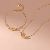 Genuine 925 Silver 18K Bead Choker Necklace Classic Fine Jewelry