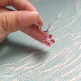 925 Sterling Silver Animal Zircon Enamel Charms for DIY Punk Accessories